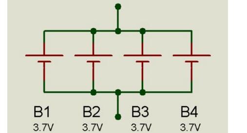 16节电池串联示意图图片