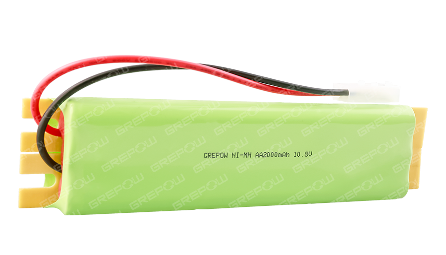 10.8V 2000mAh AA消防应急吸顶灯高温镍氢电池