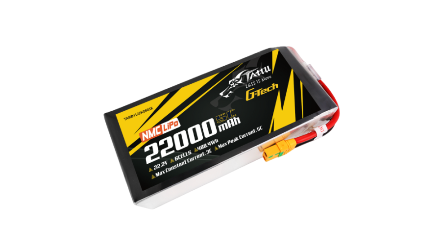 TATTU-高比能-22000mAh-5C-22.2V-6S1P-XT90-S