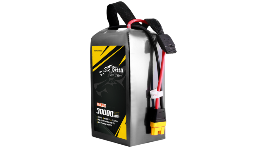 TATTU-高比能-30000mAh-5C-44.4V-12S1P-AS150U-F